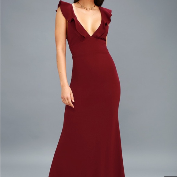 Lulus Dresses & Skirts - Lulus Perfect Opportunity Dress - Maroon